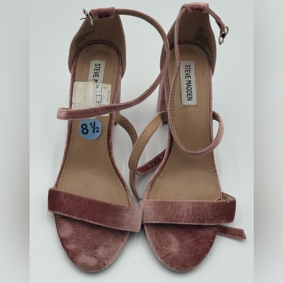 Steve Madden Shoes - Steve Madden Women’s Carrson Heeled Sandal Dusty Rose Pre-owned Size 8 1/2